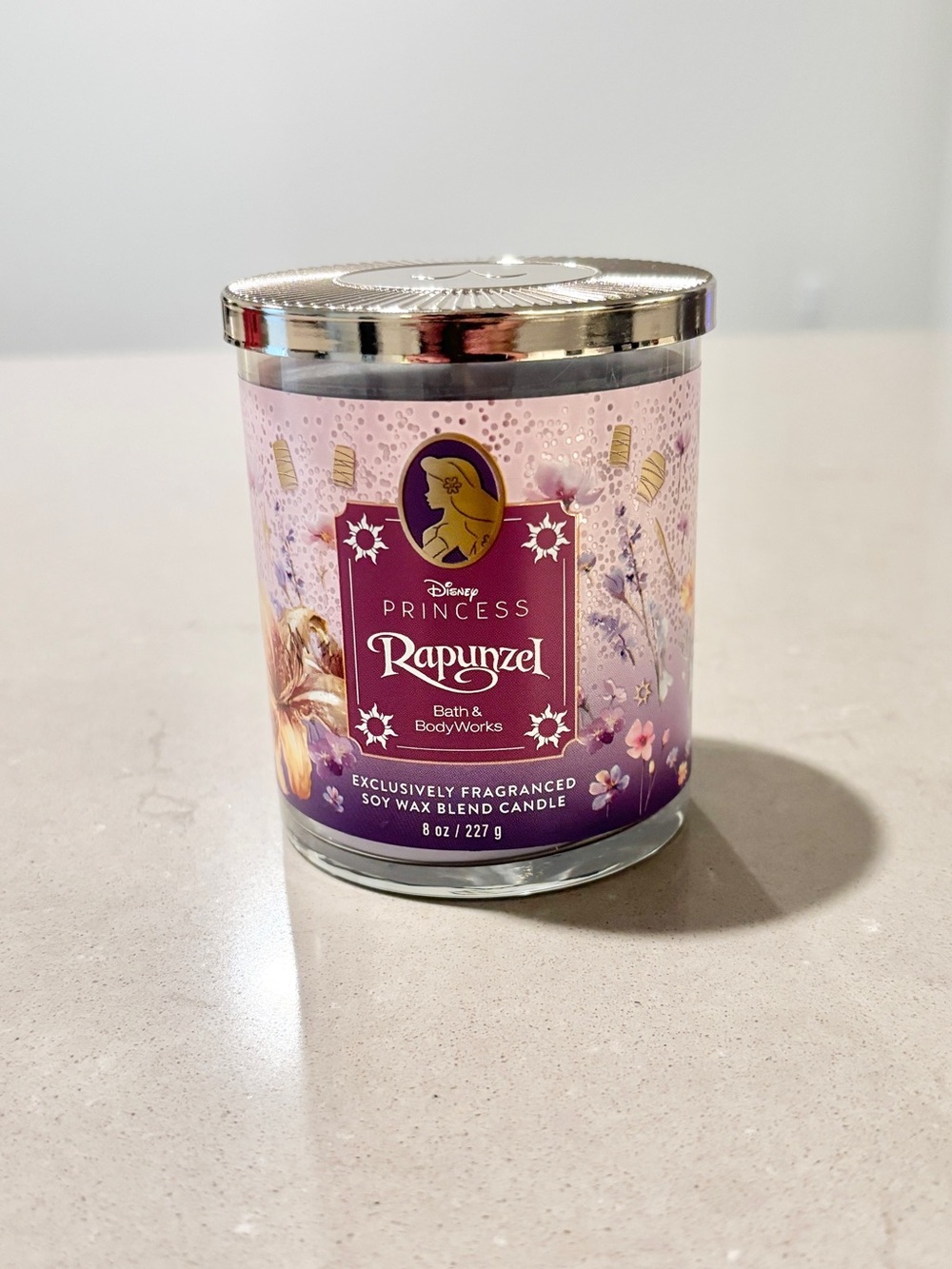 Bath & Body Works Disney Princess Rapunzel Candle Limited Edition New